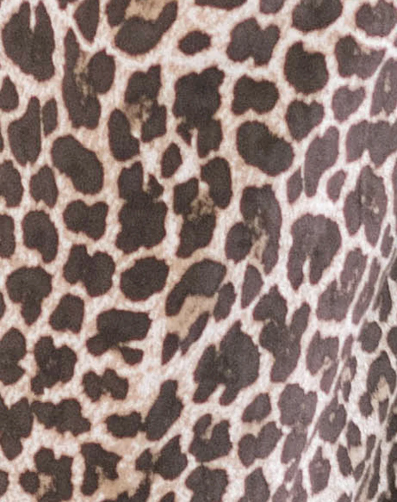 Lirura Trousers in Rar Leopard Sandstorm - Image 5