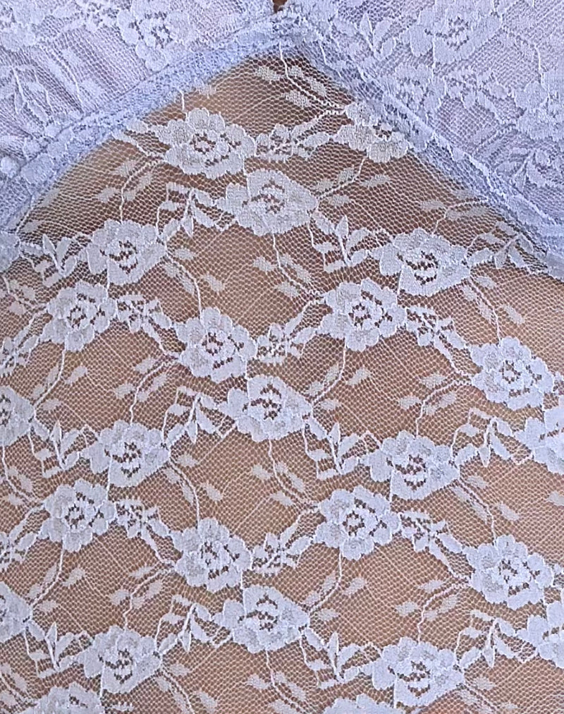 Livra Top in Clover Lace Lilac - Image 5