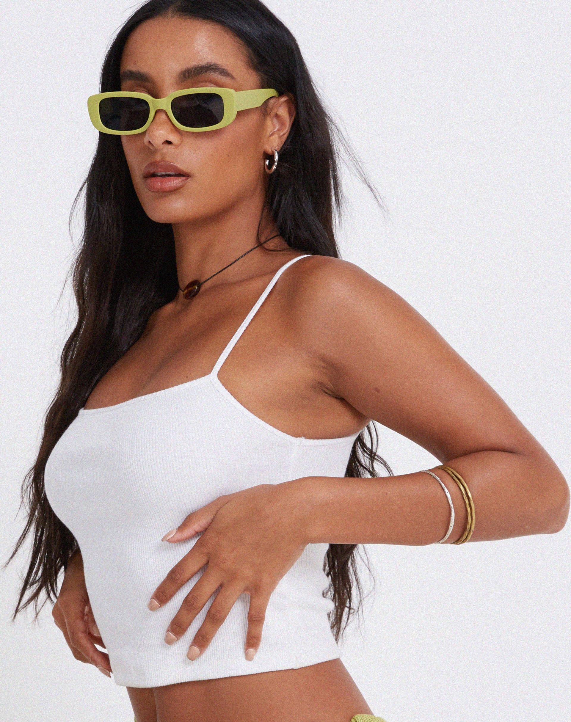 Lizzie Sunglasses in Green - Image 2