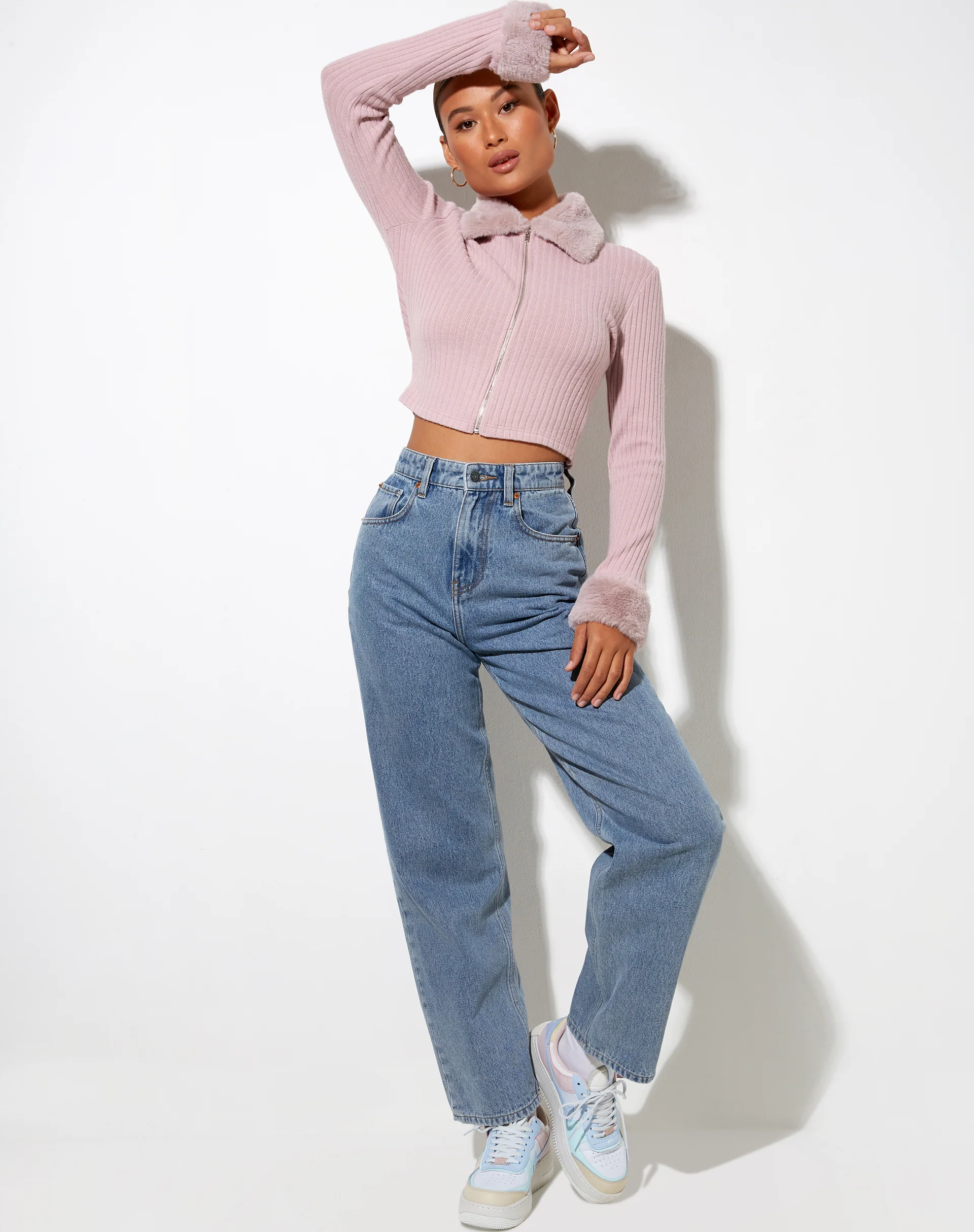 Loria Cardi in Dusky Pink - Image 3