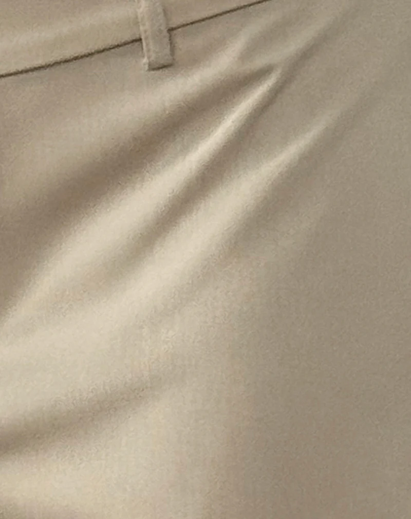 Abba Low Rise Trousers in Stone - Image 6