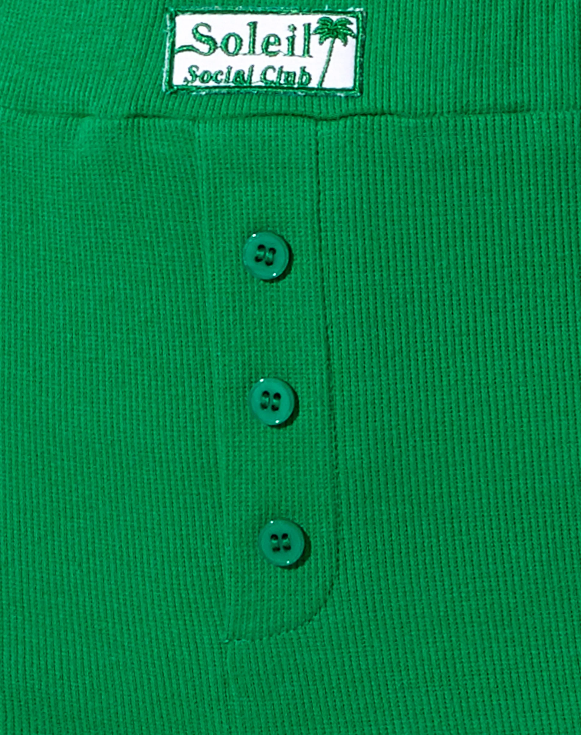 Luca Pant in Rib Dark Green - Image 6