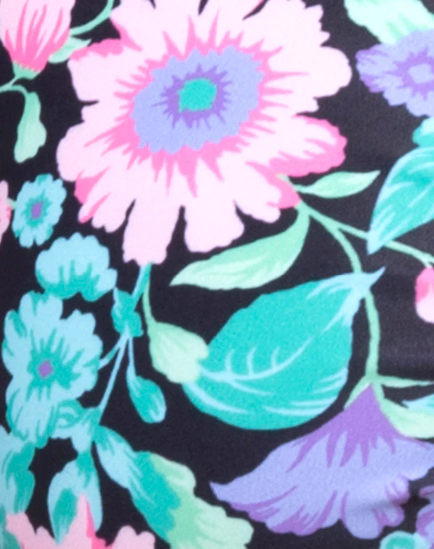 Lucia Swimsuit in Illuminated Floral - Image 5