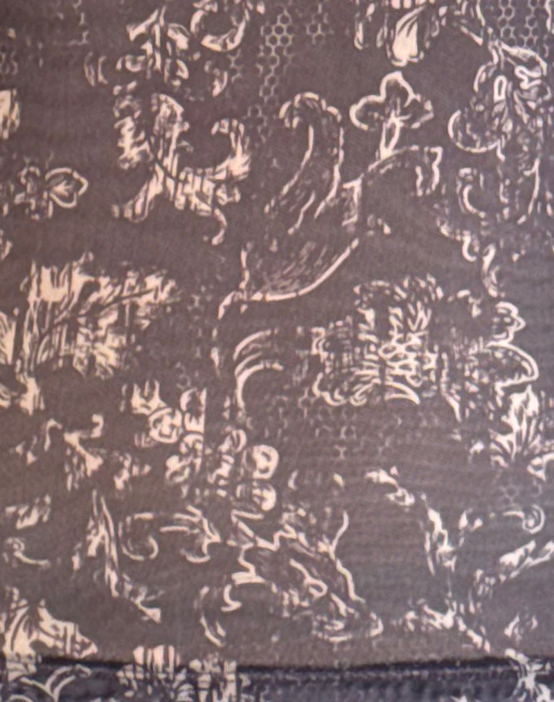 Lutana Top in Batik Botanical Brown - Image 5