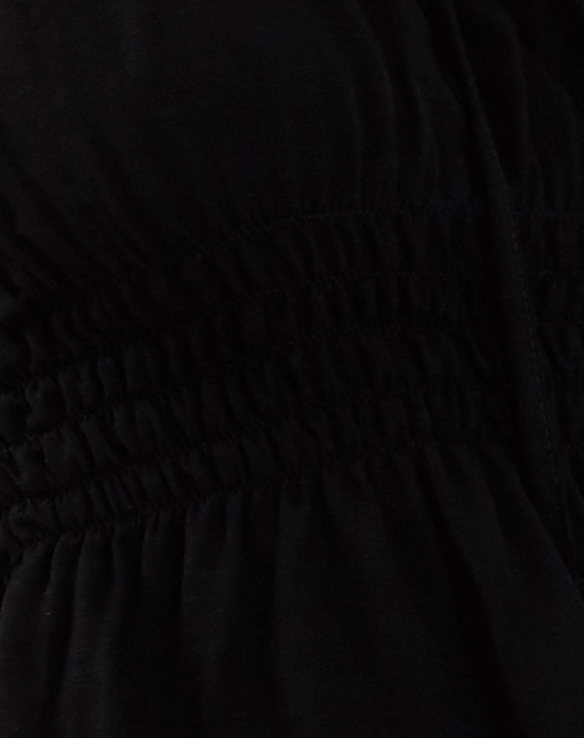 Lyncia Tie Front Cami Top in Black - Image 5