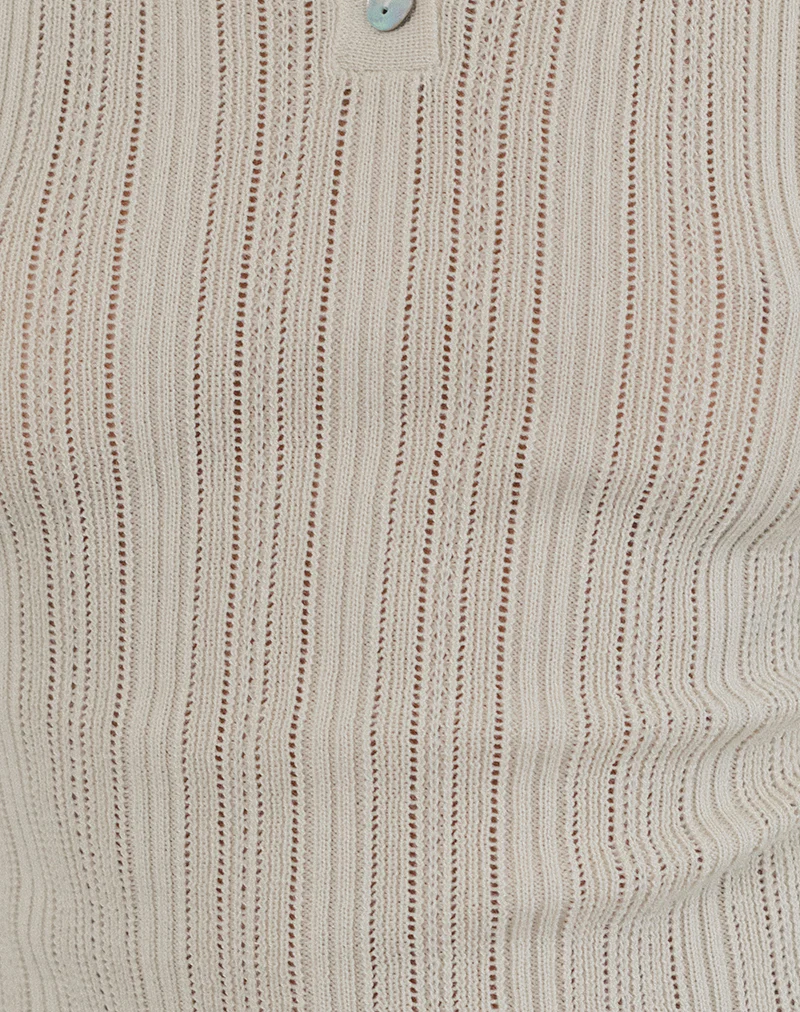 Lynetta Top in Cream - Image 5