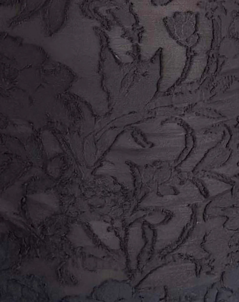 Maddison Top in Sheer Flower Black - Image 6