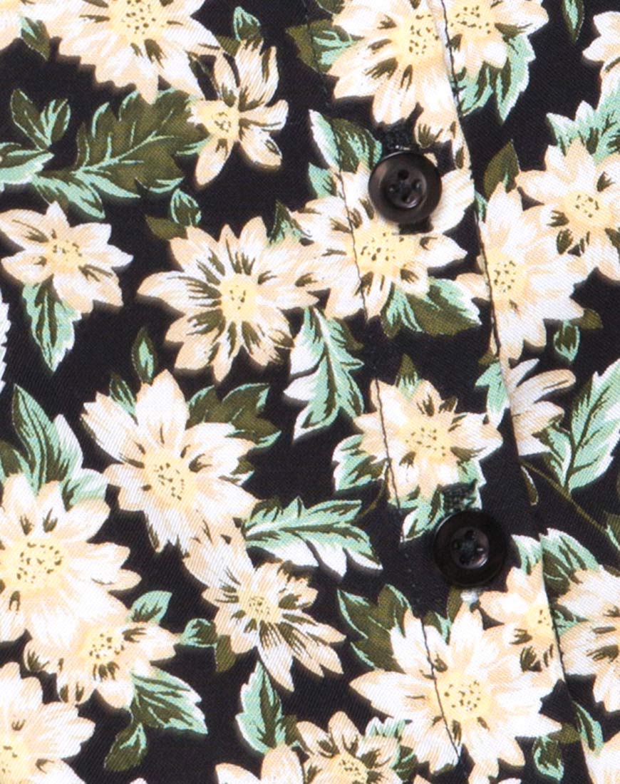 Magia Crop Top in Aster Black - Image 5