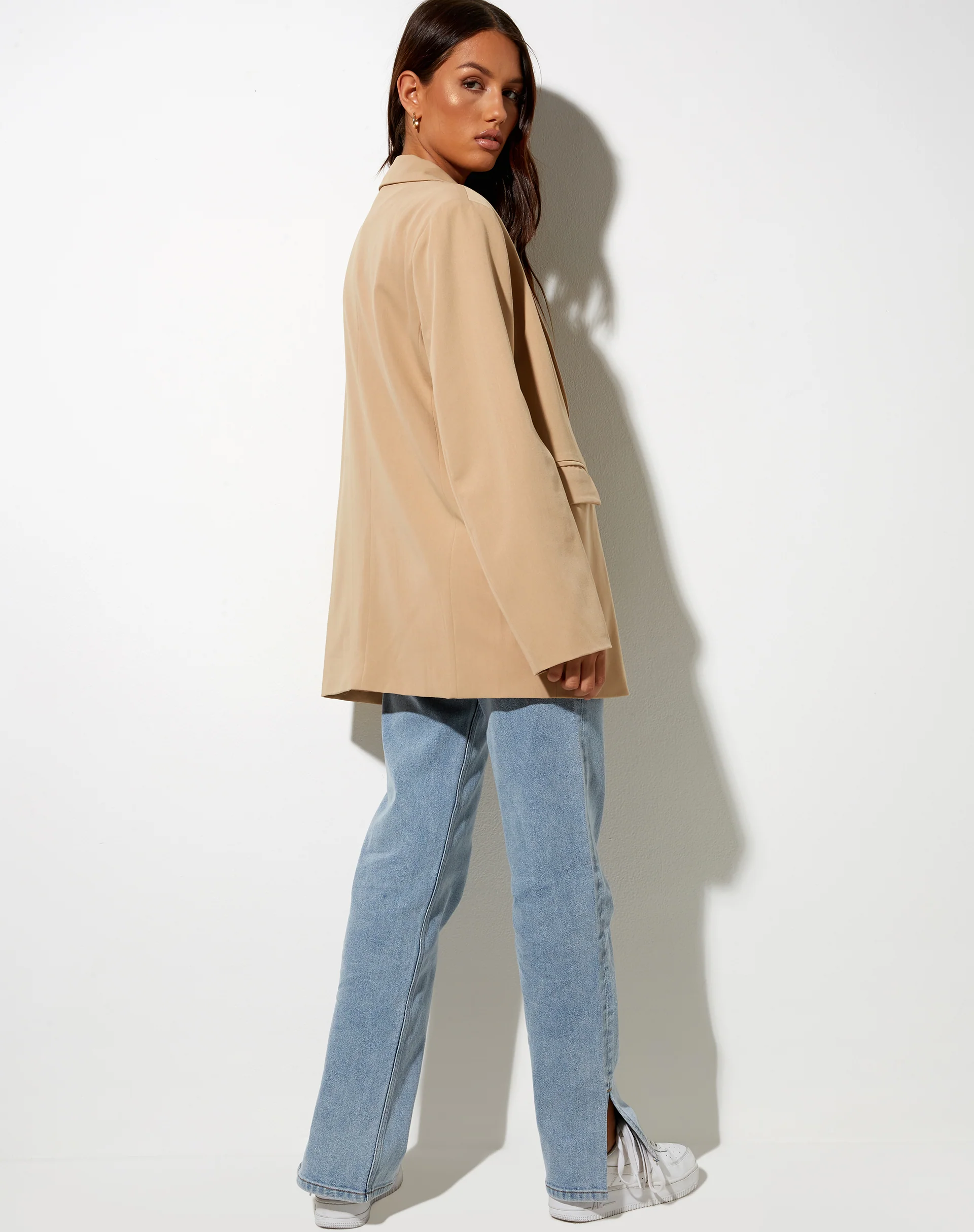 Maiwa Blazer in Almond - Image 4