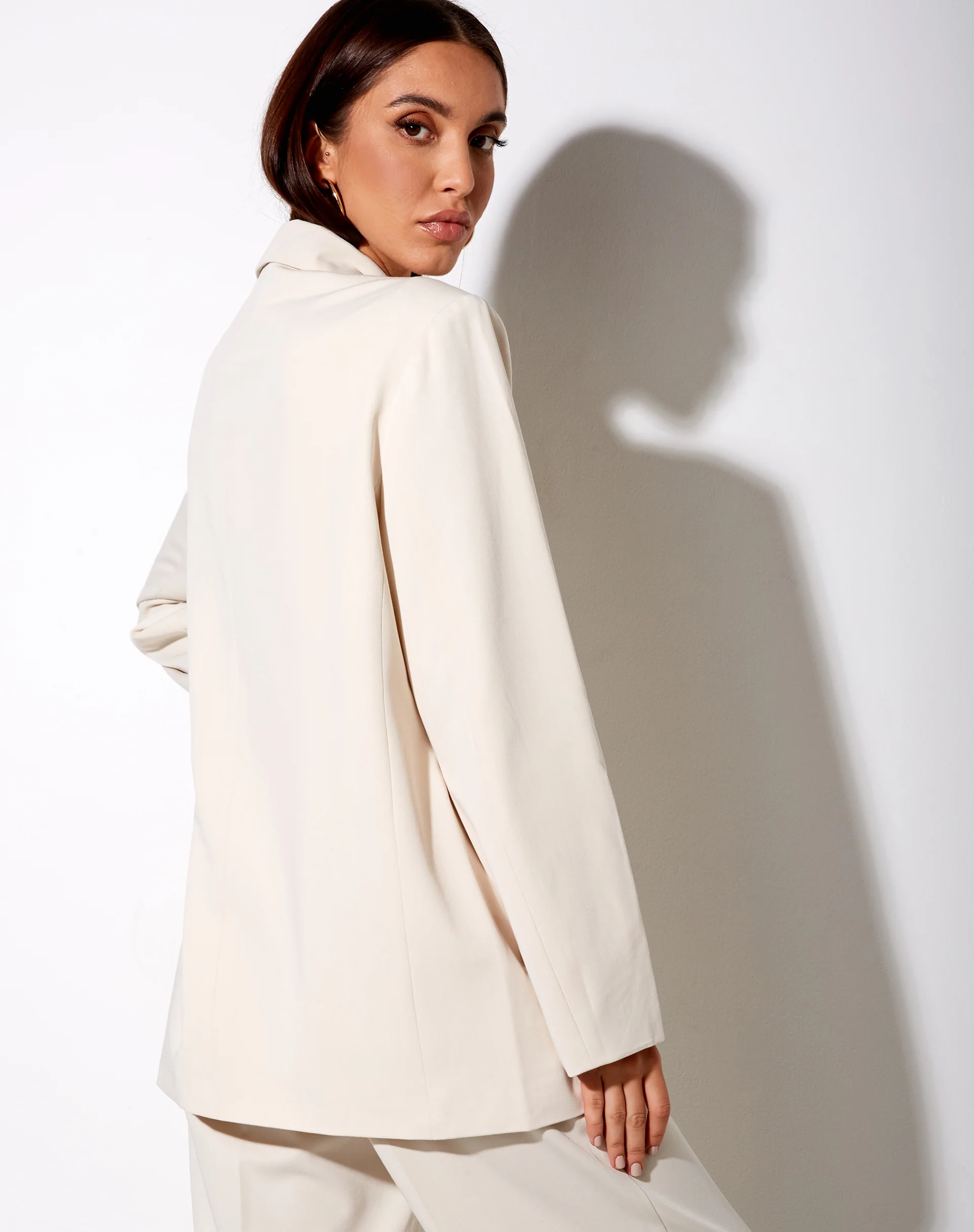 Maiwa Blazer in Cream - Image 5