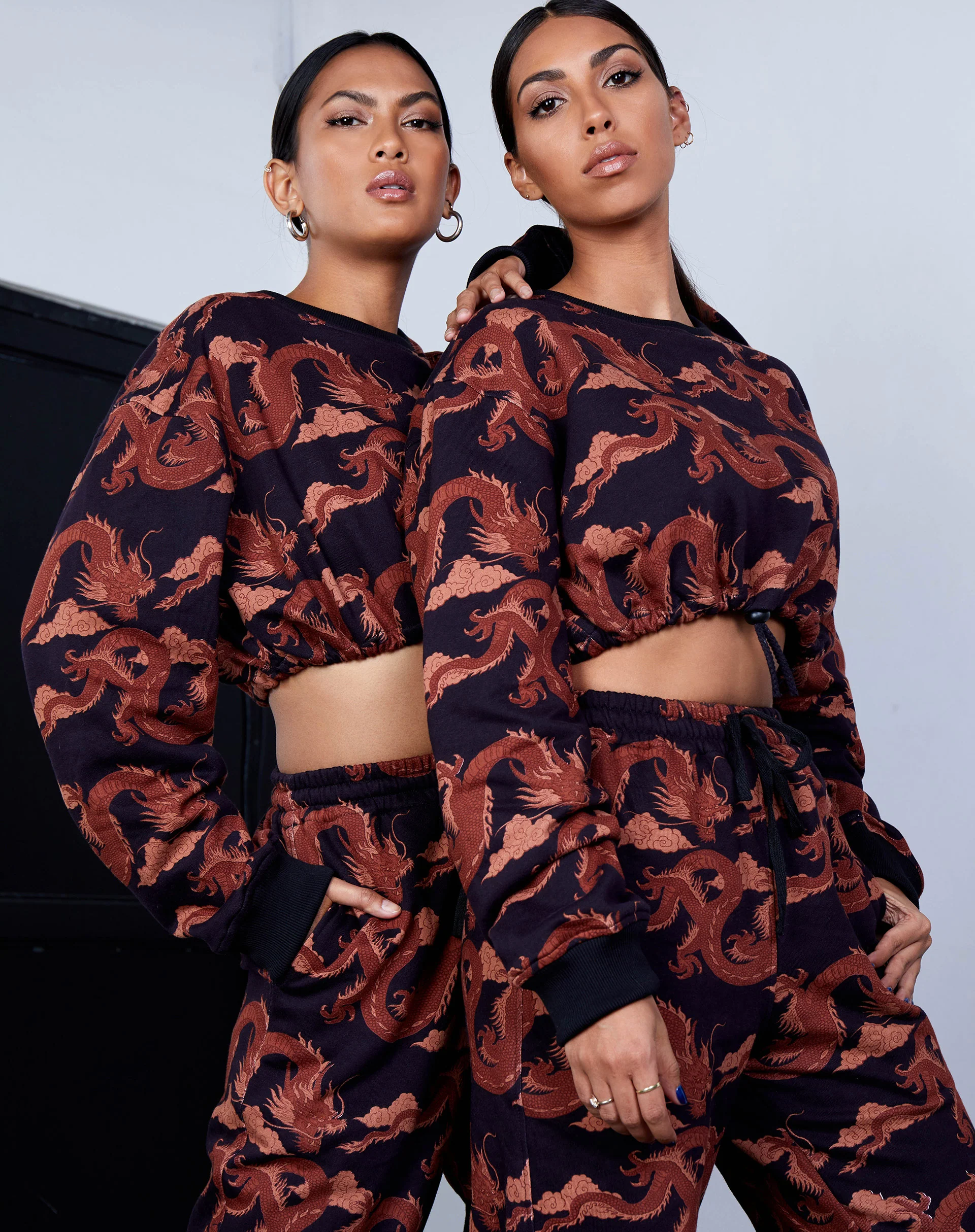 Markey Jumper in Tonal Dragon Orange - Image 2