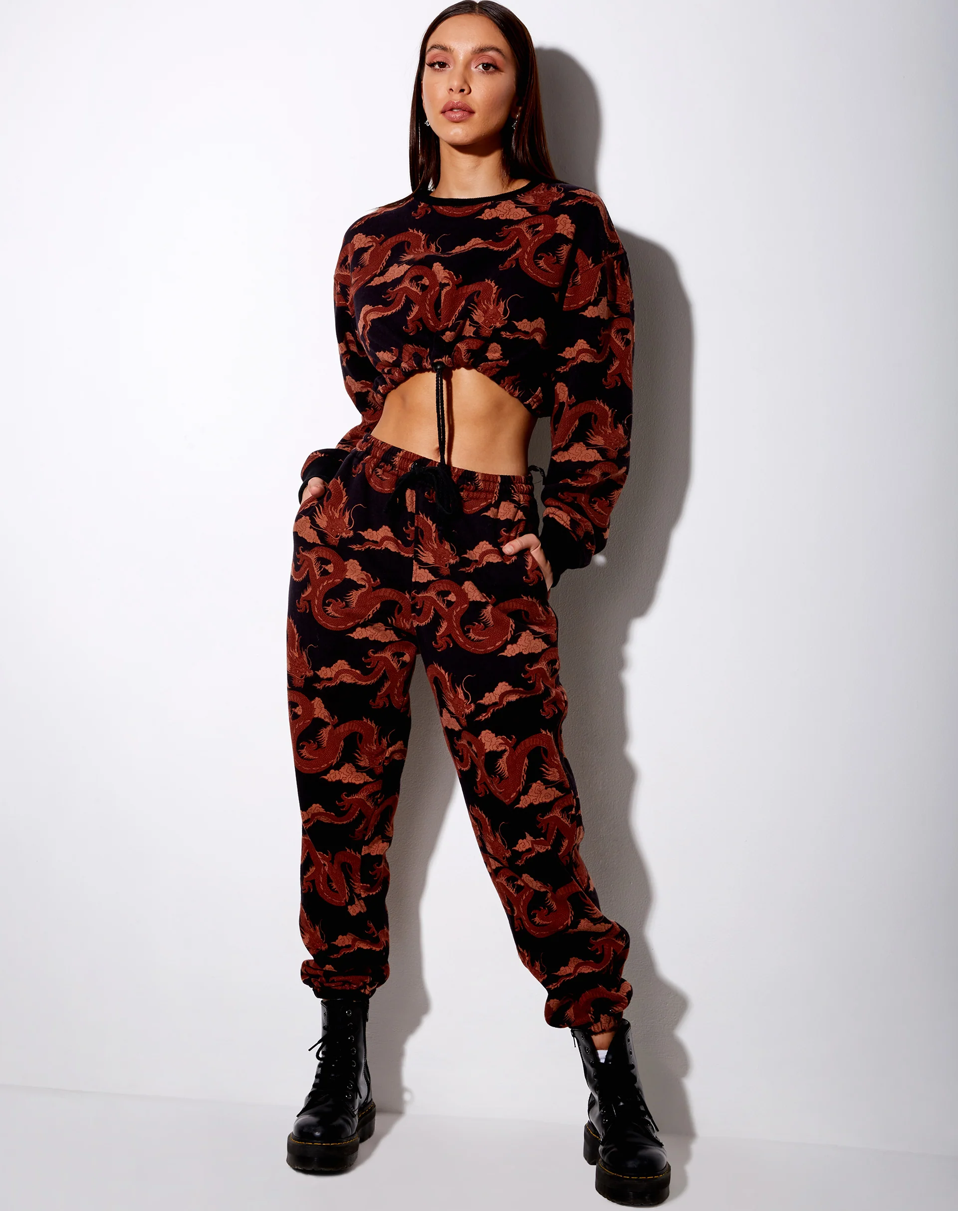 Markey Jumper in Tonal Dragon Orange - Image 5