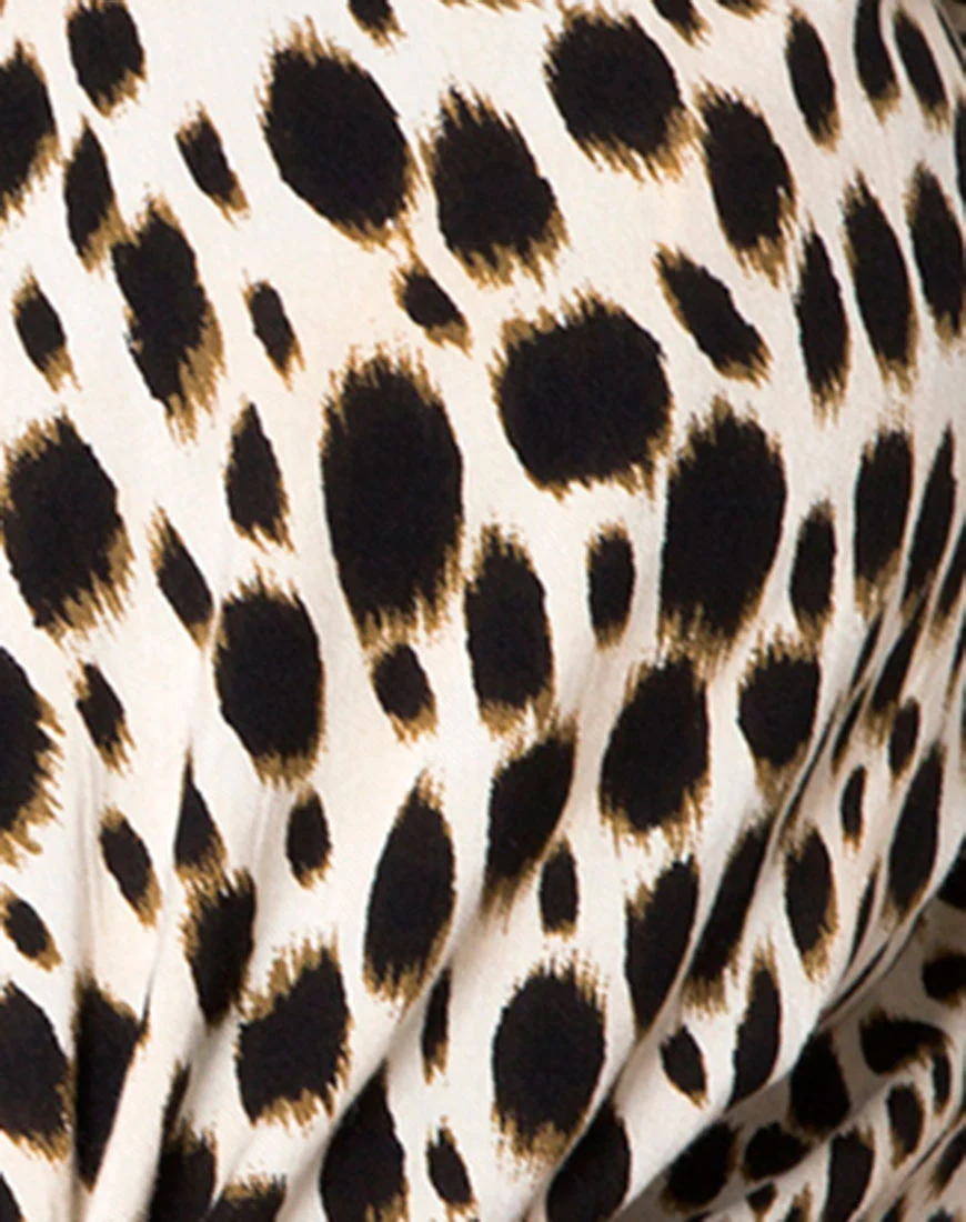 Marleigh Crop Top in Cheetah - Image 5