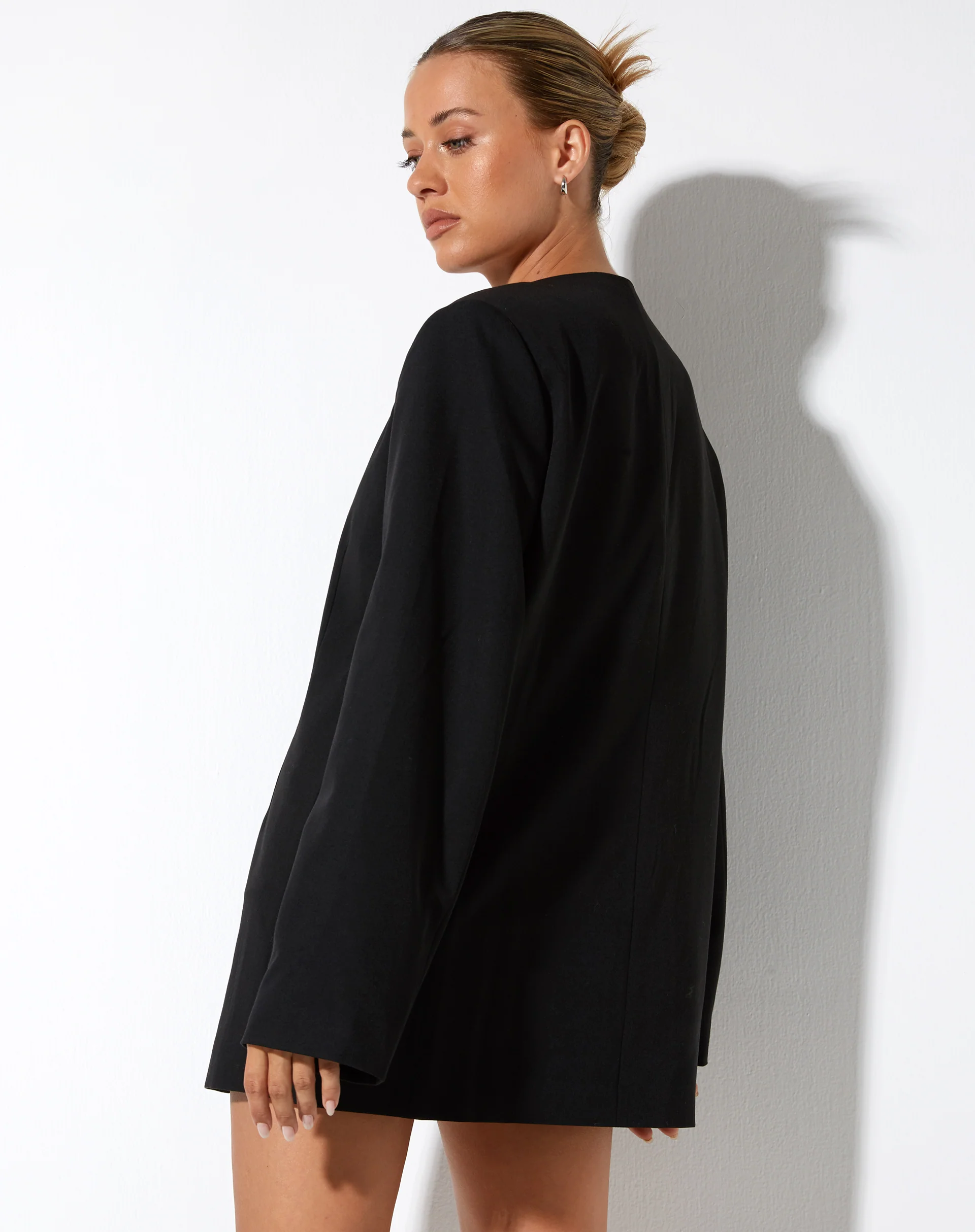 Marlia Blazer in Black - Image 2