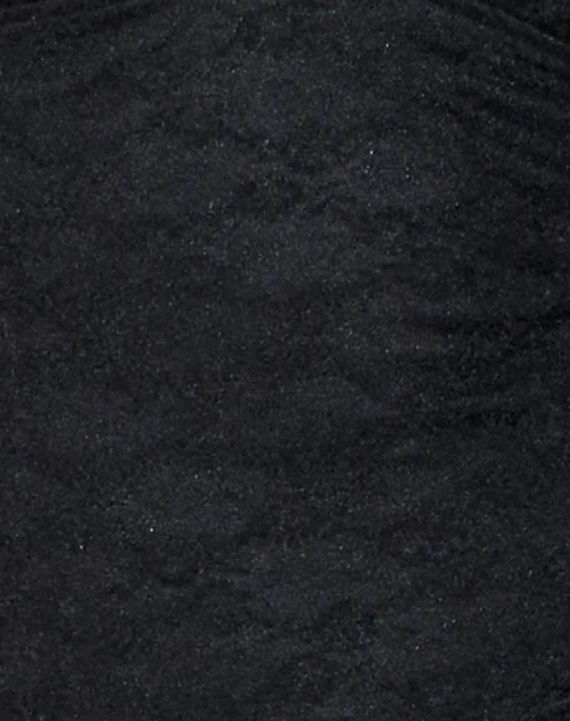 Matua Halterneck Top in Clover Lace Black - Image 6