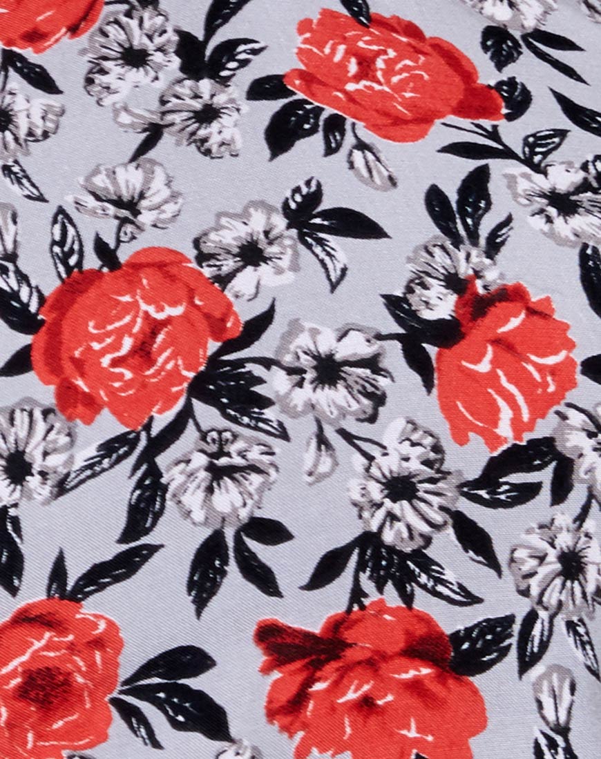 Maudy Crop Top in Blooming Rose - Image 5