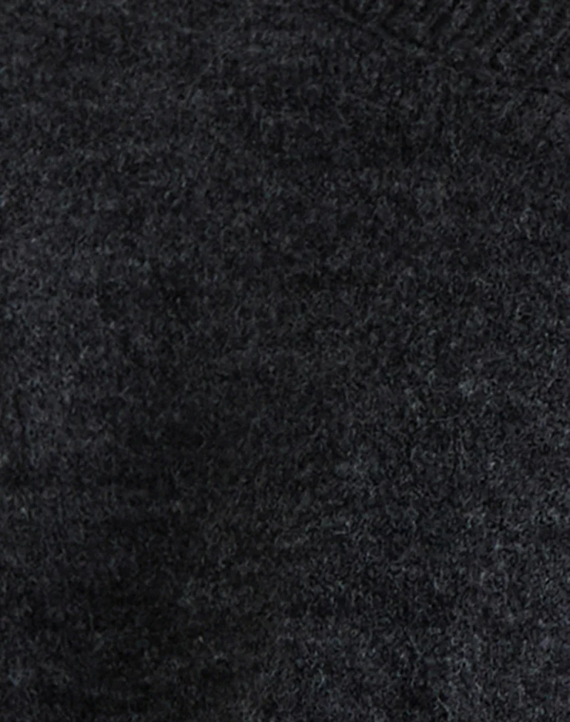 Maureen Cardigan in Dark Grey - Image 6
