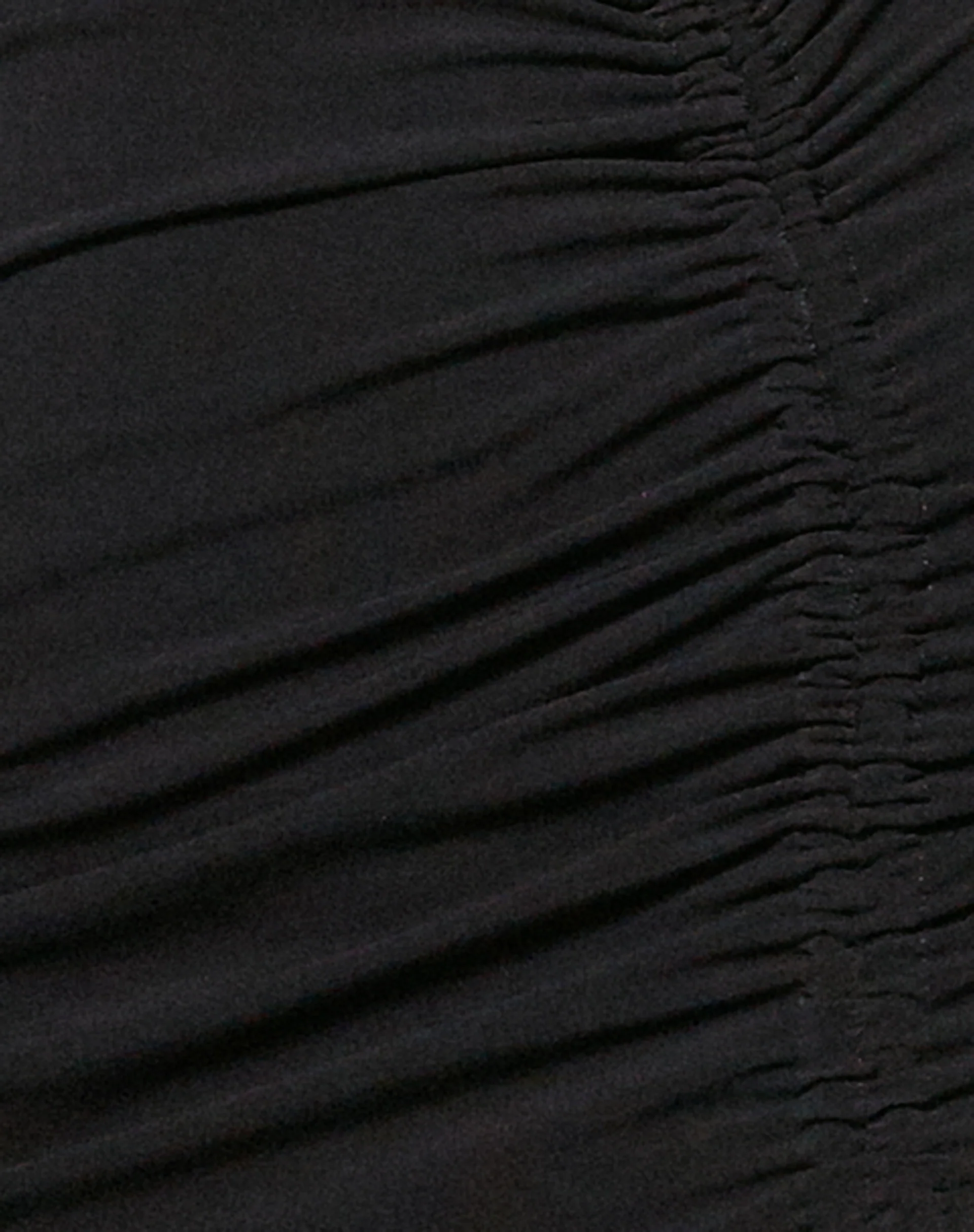 Maxel Midi Skirt in Polycrepe Black - Image 6