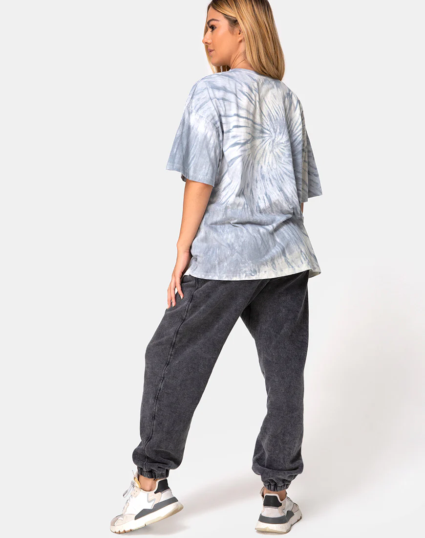 Maxi Tee in Grey Tie Dye - Image 5