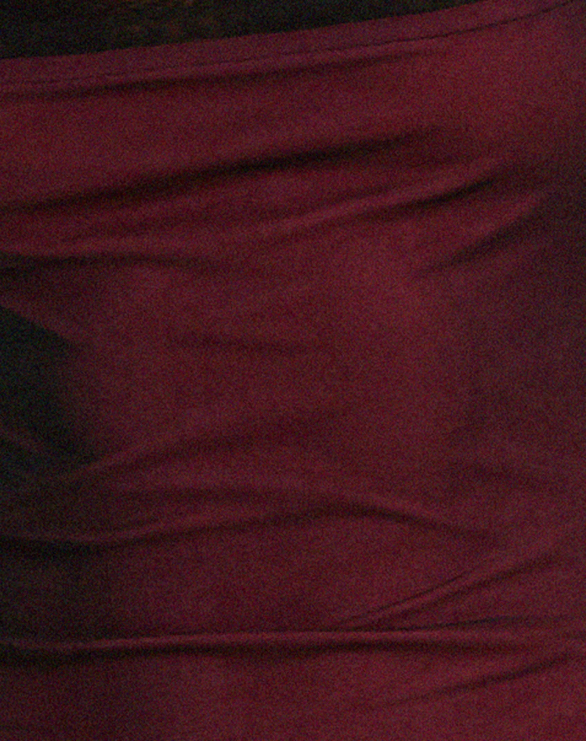 Mayra Maxi Dress in Black with Magenta Lining - Image 5