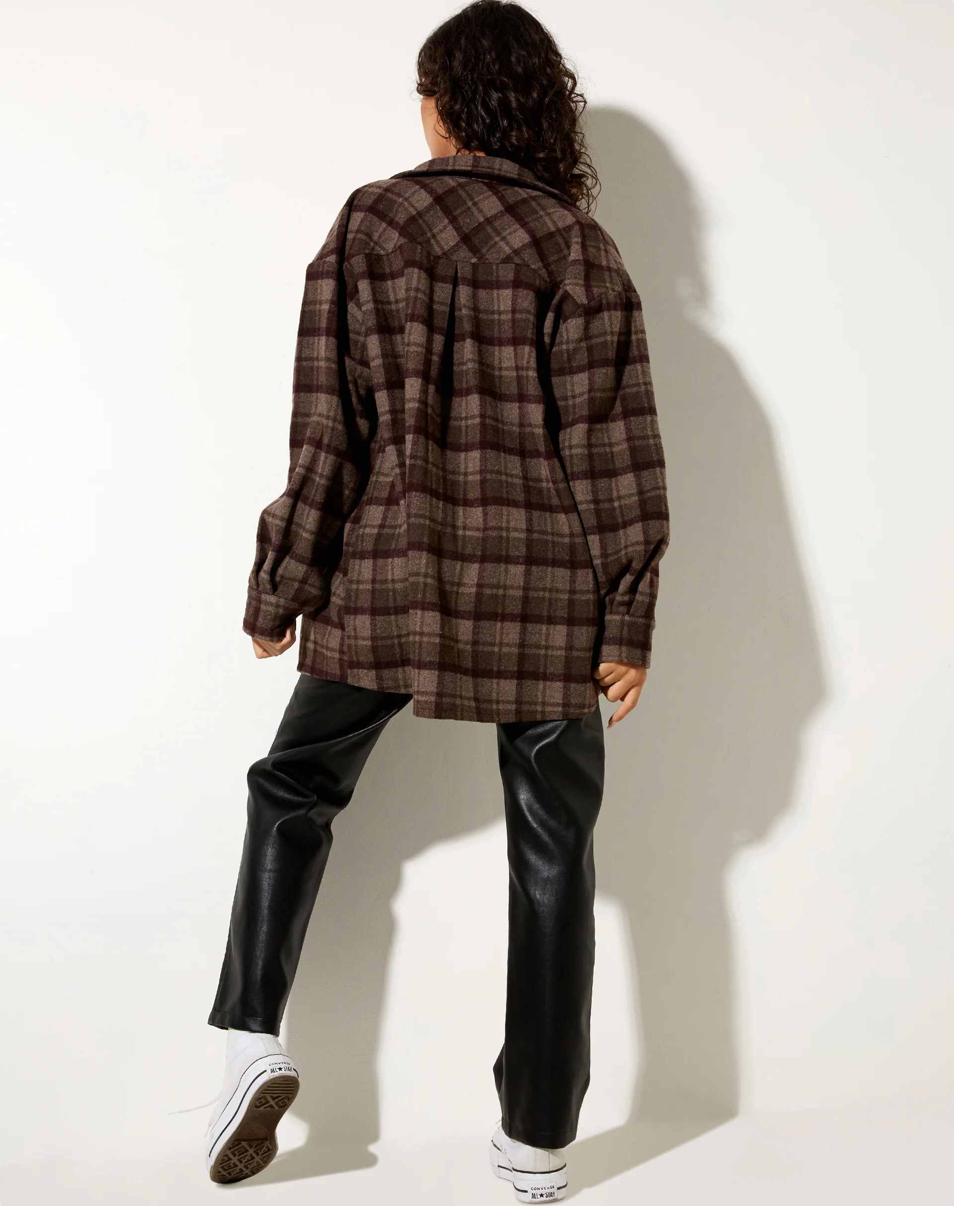 Medita Shirt in Brown - Image 4