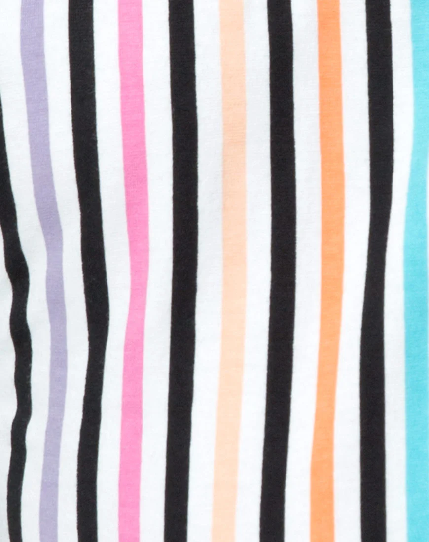 Mergy Dress in Candy Stripe Summer - Image 5