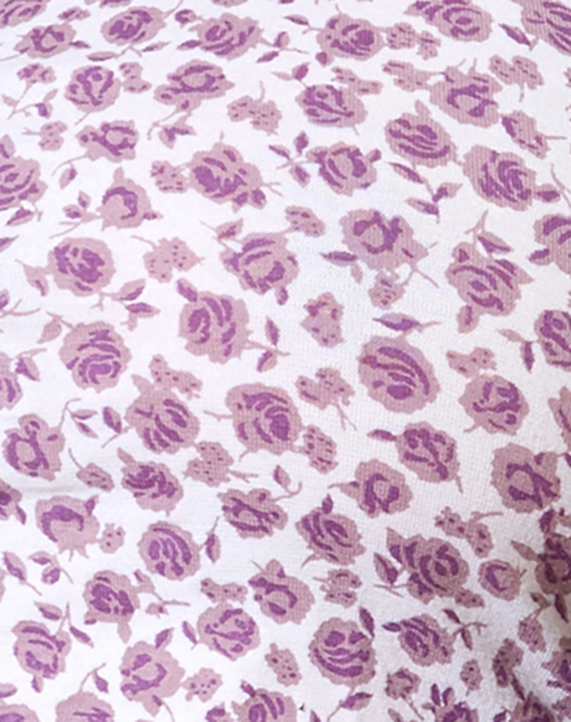 Mieye Crop Top in Ditsy Rose Lilac - Image 6