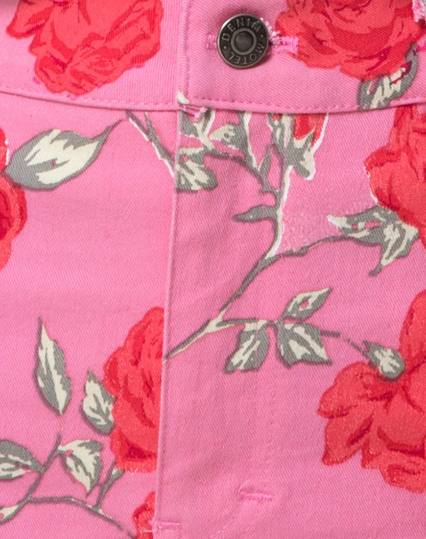 Mini Broomy Skirt in Candy Rose - Image 6