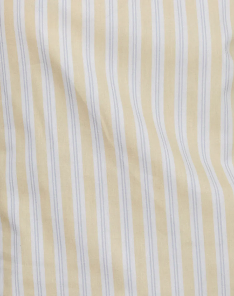 Miringa One Sleeve Top in Candy Stripe Yellow - Image 6