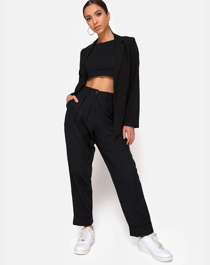 Misca Trouser in Black - Image 2