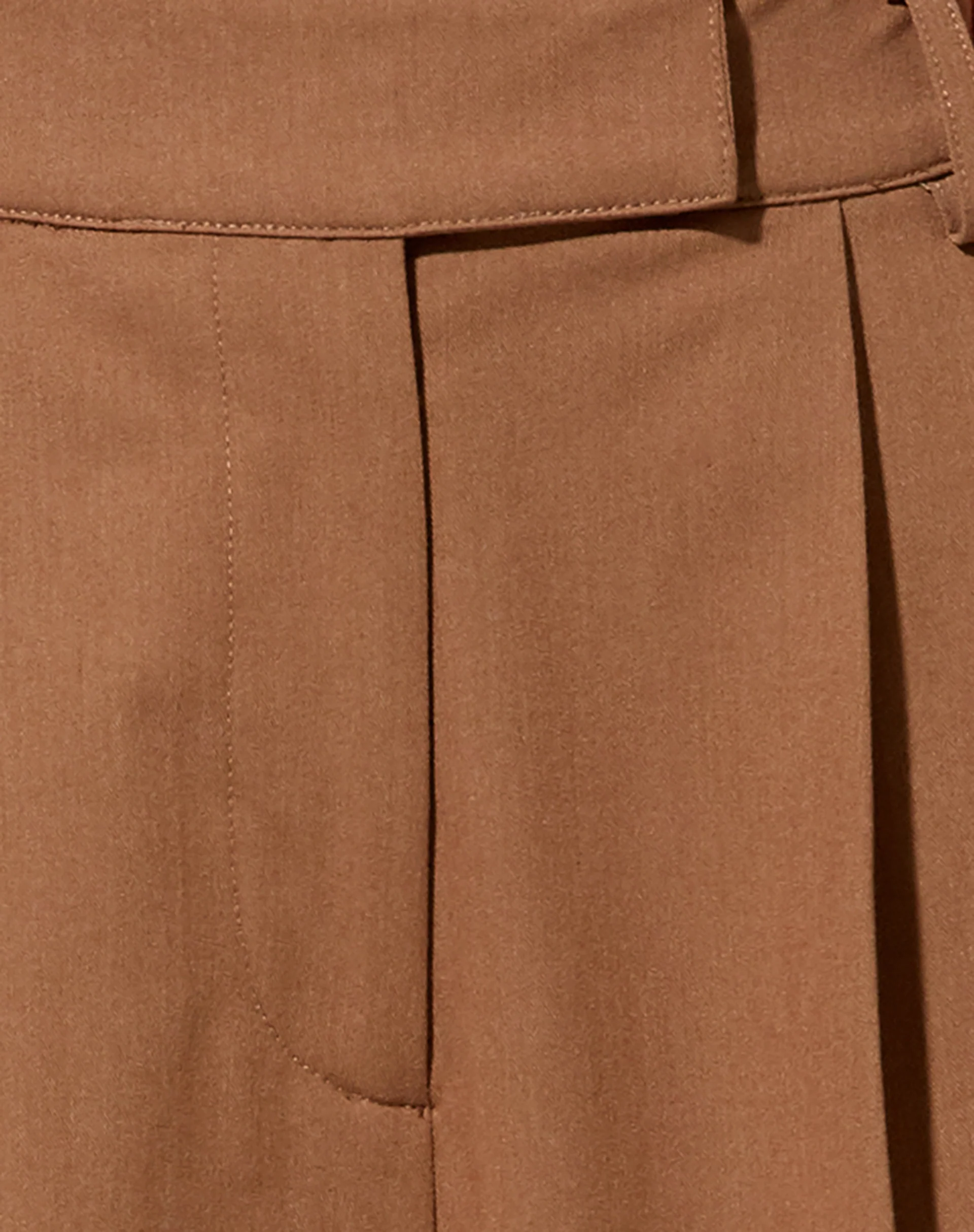 Misha Wide Leg Trouser in Tailoring Putty - Image 5