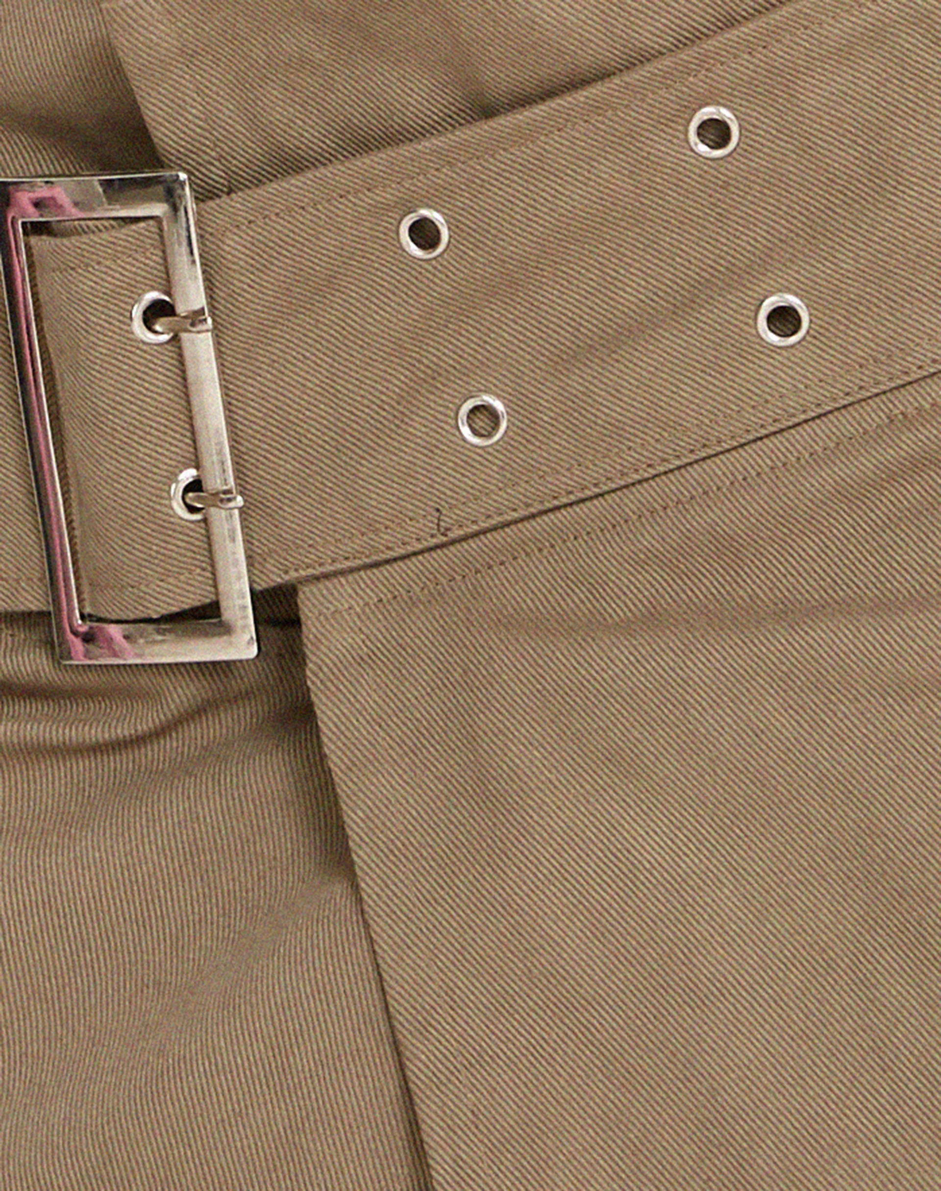 Moa Mini Skirt in Khaki - Image 6