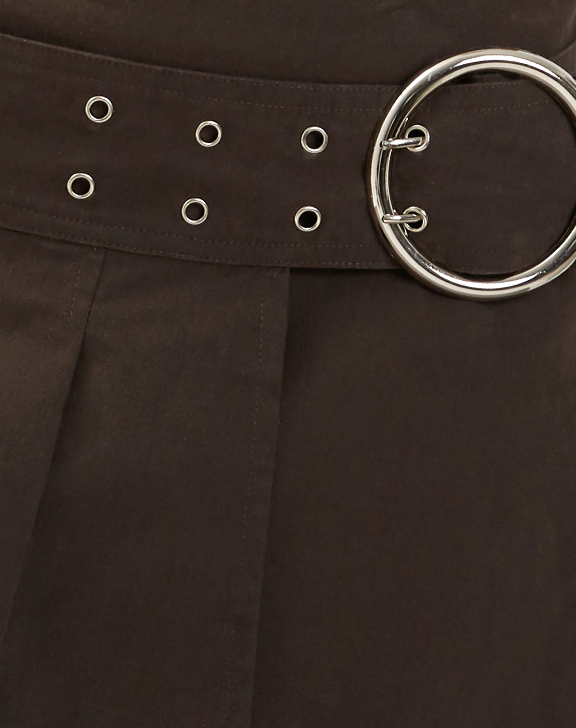 Moana Micro Mini Skirt in Dark Grey - Image 7