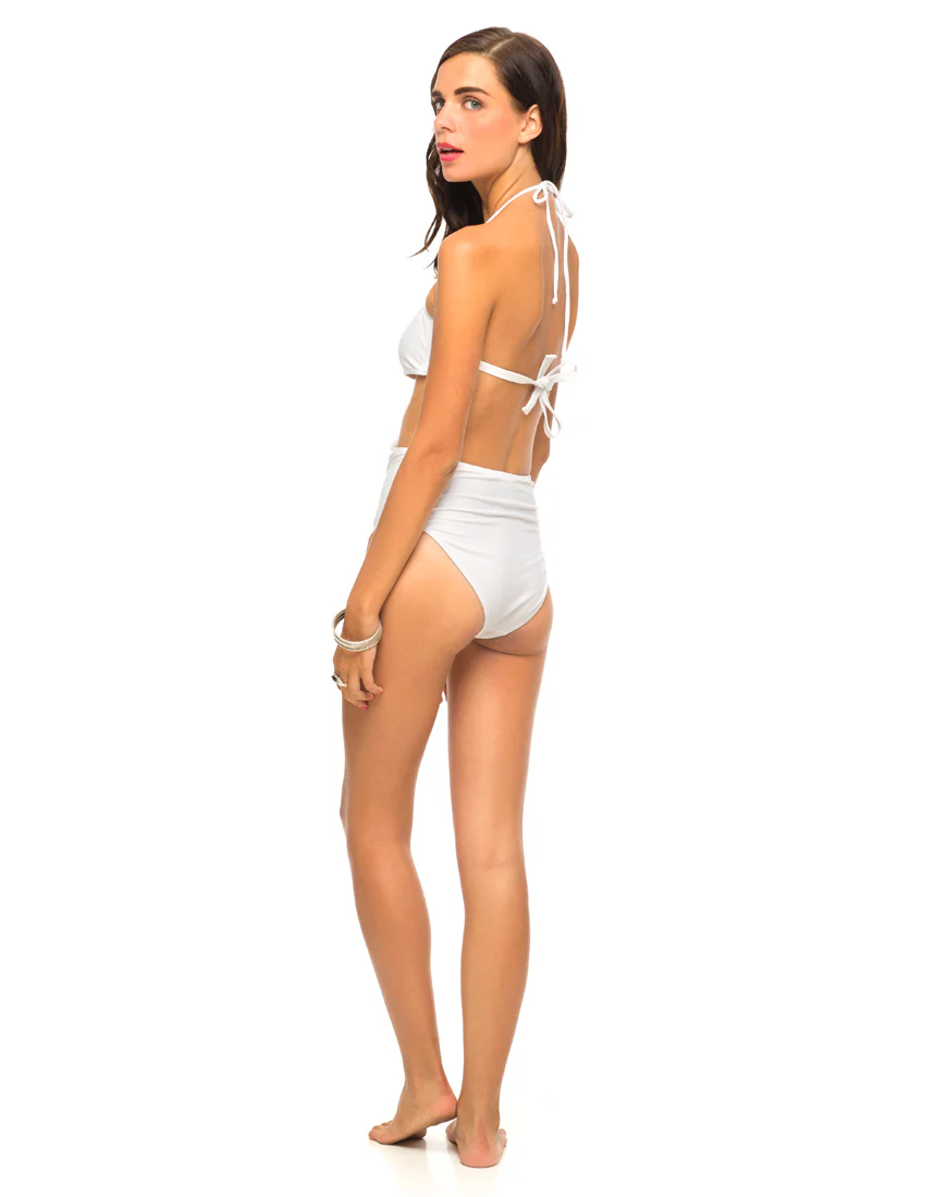 Moonbeam Swimsuit in White - Image 4