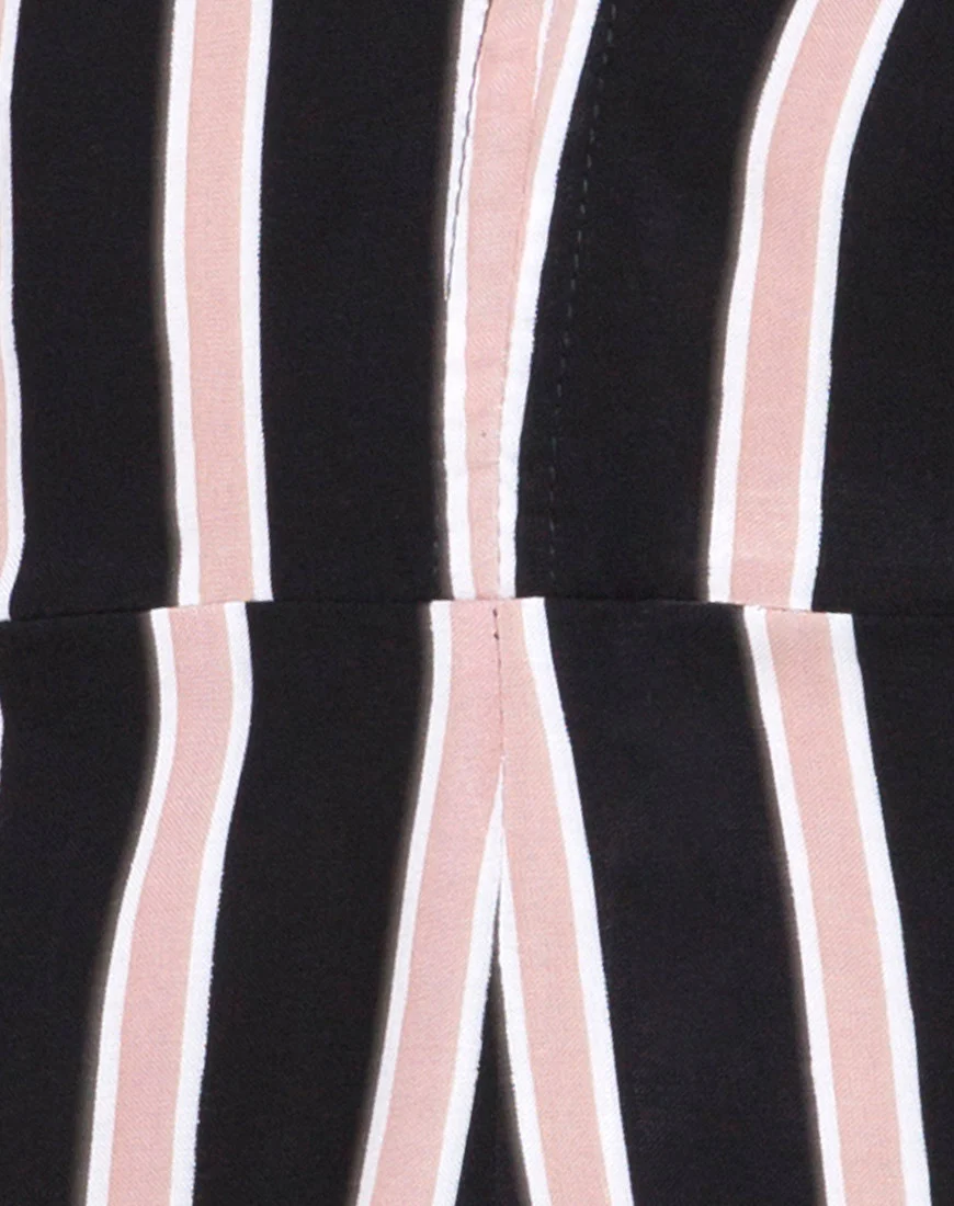 Moran Jumpsuit in Formal Stripe - Image 5