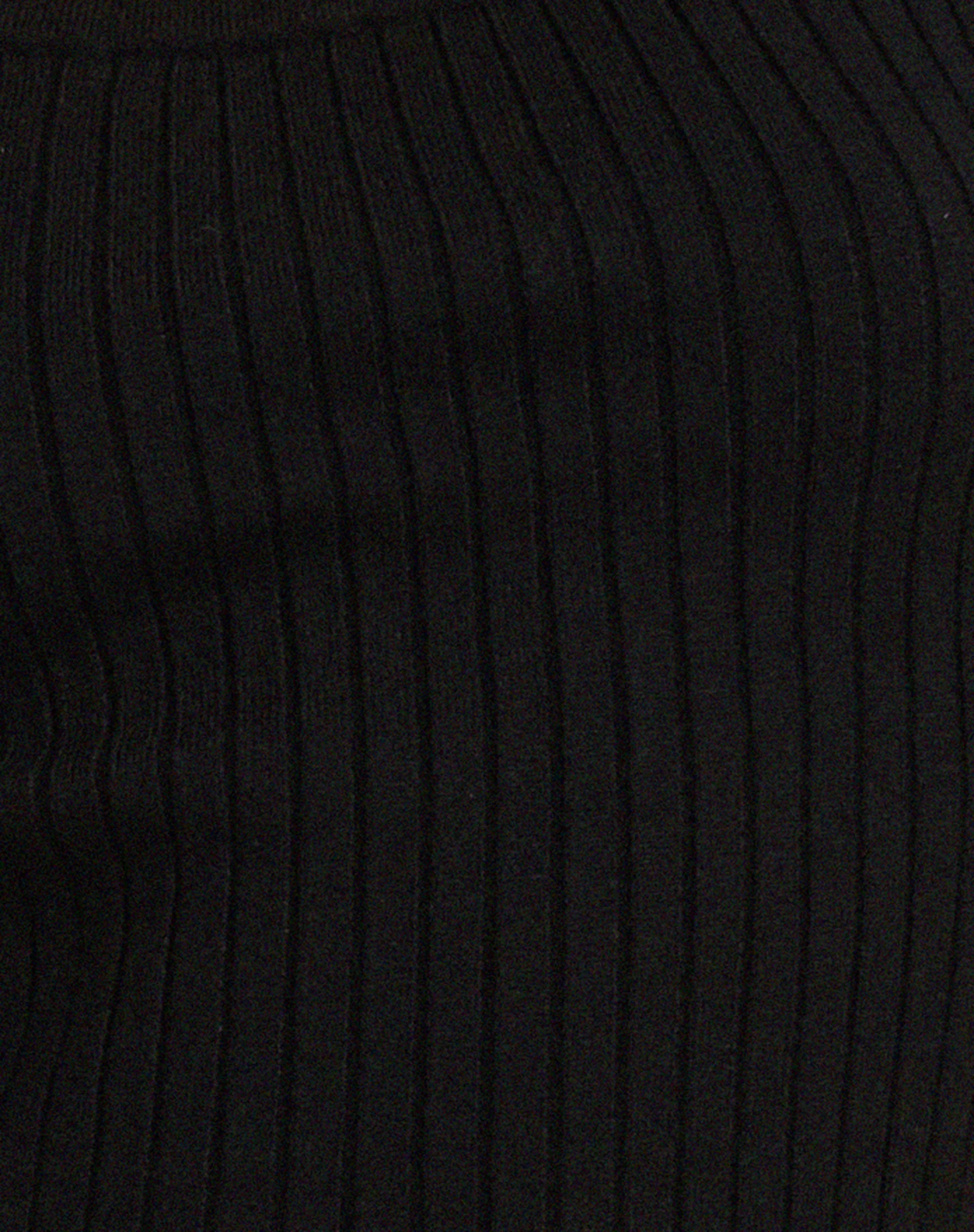 Morsche Cut Out Crop Top in Black - Image 7