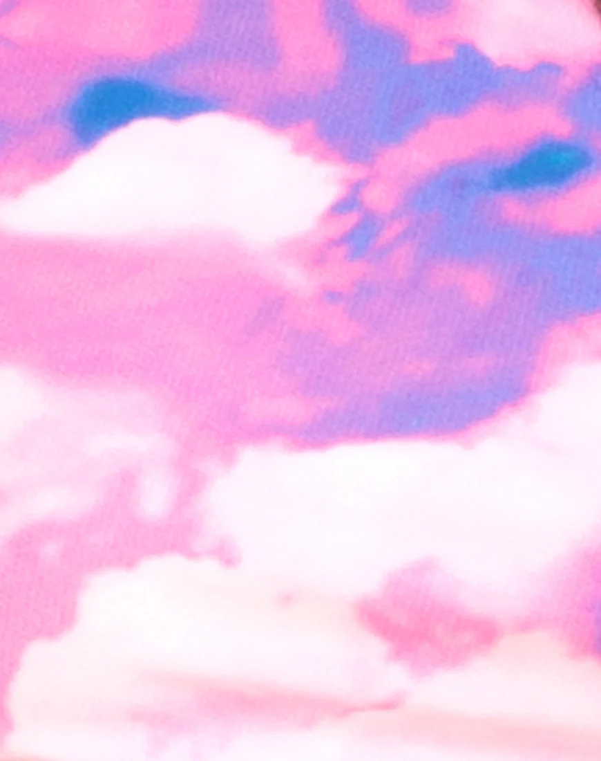 Motel Hera Hipster Bikini Bottom in Clouds - Image 4