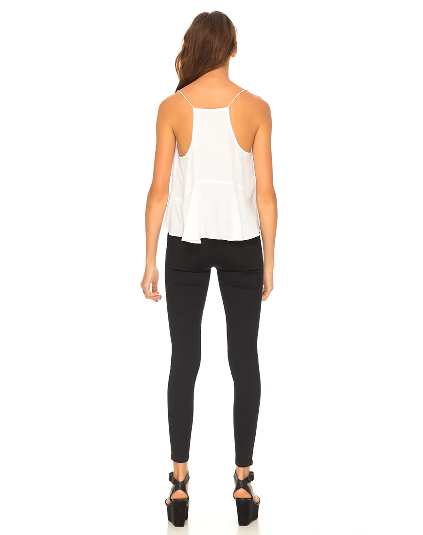 Motel Nicole Cami Top in New White - Image 4