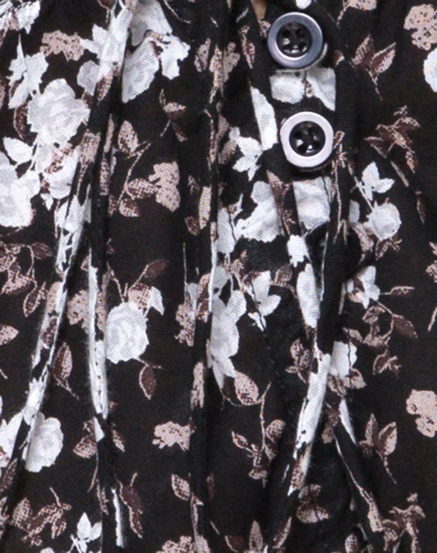 Mousye Top in Dark Wild Flower - Image 5