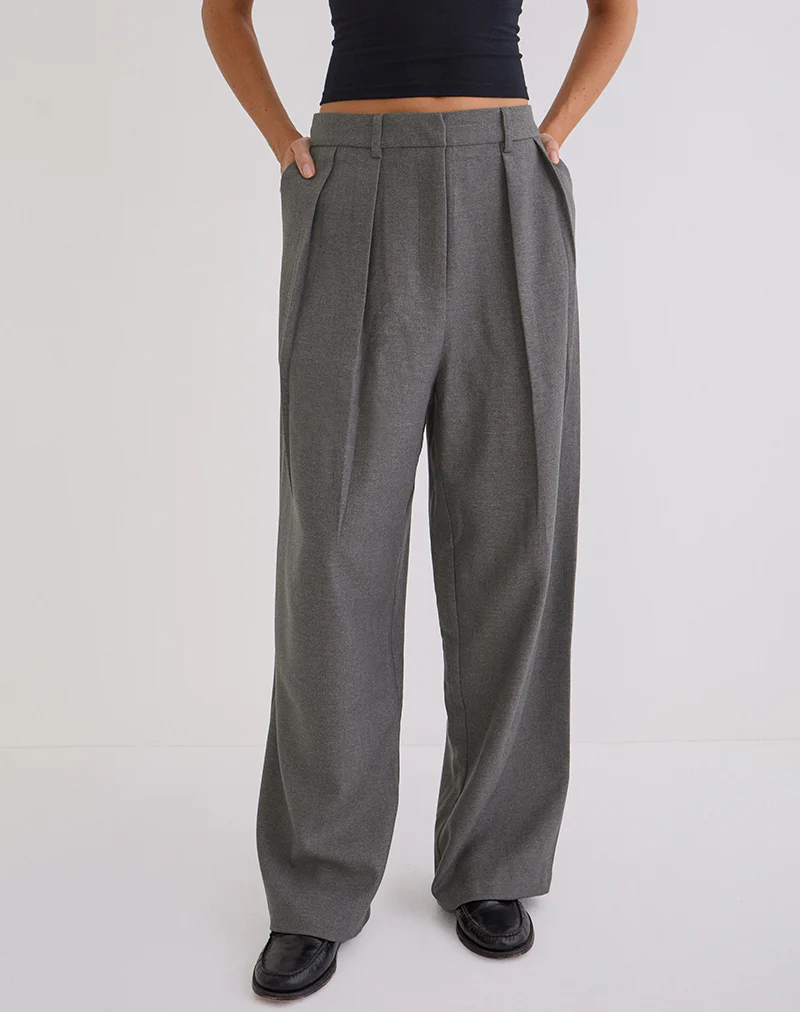 Nala Trouser in Tailoring Charcoal - Image 2