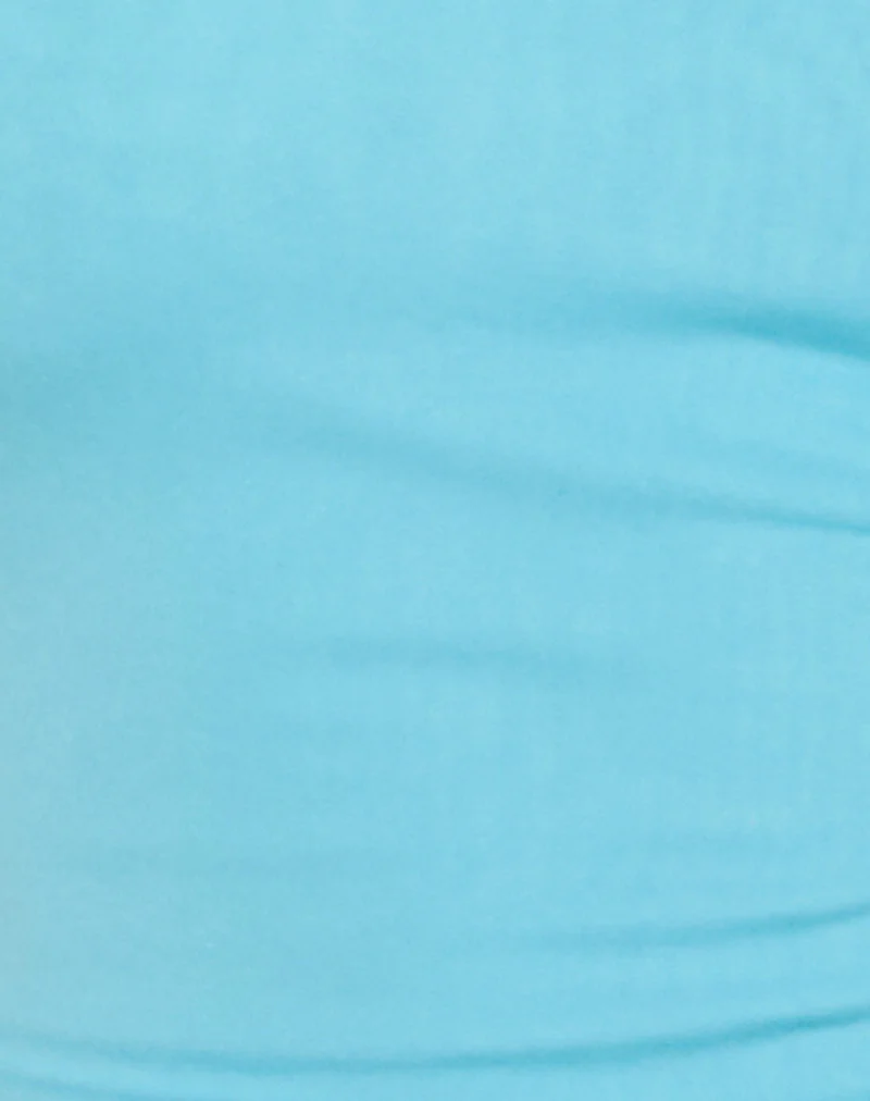 Nalu Short in Cupro Aqua - Image 7