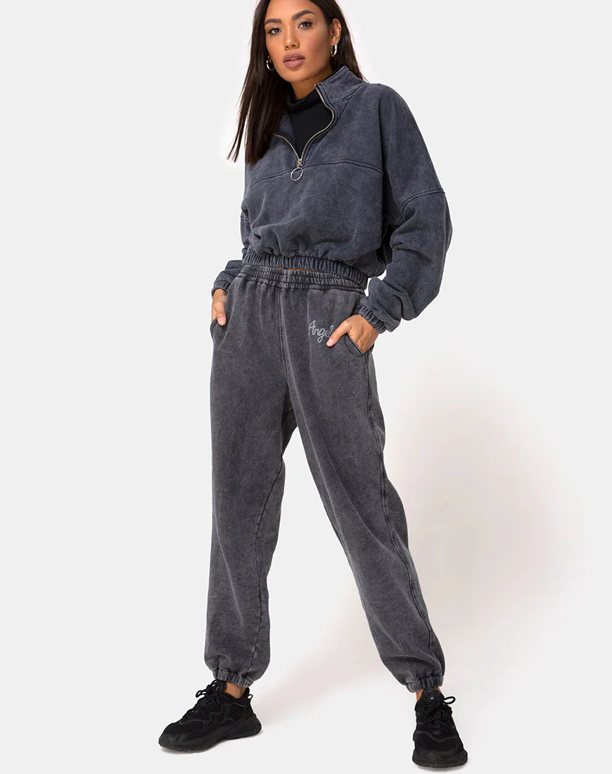 Nance Top in Black Wash - Image 3