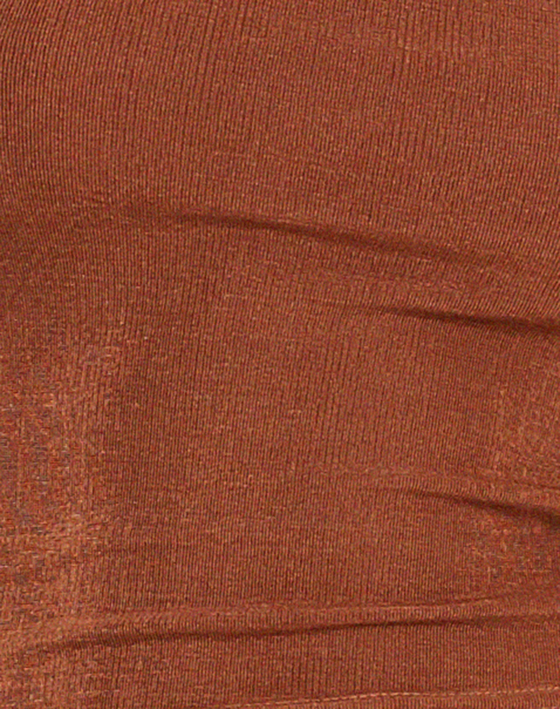 Nastra Crop Top in Brown - Image 5