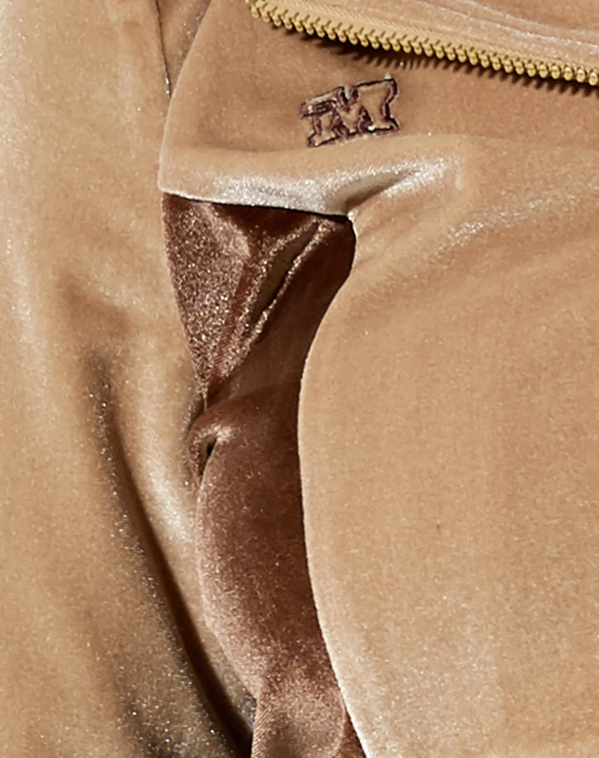 Natuna Top in Velour Champagne - Image 6