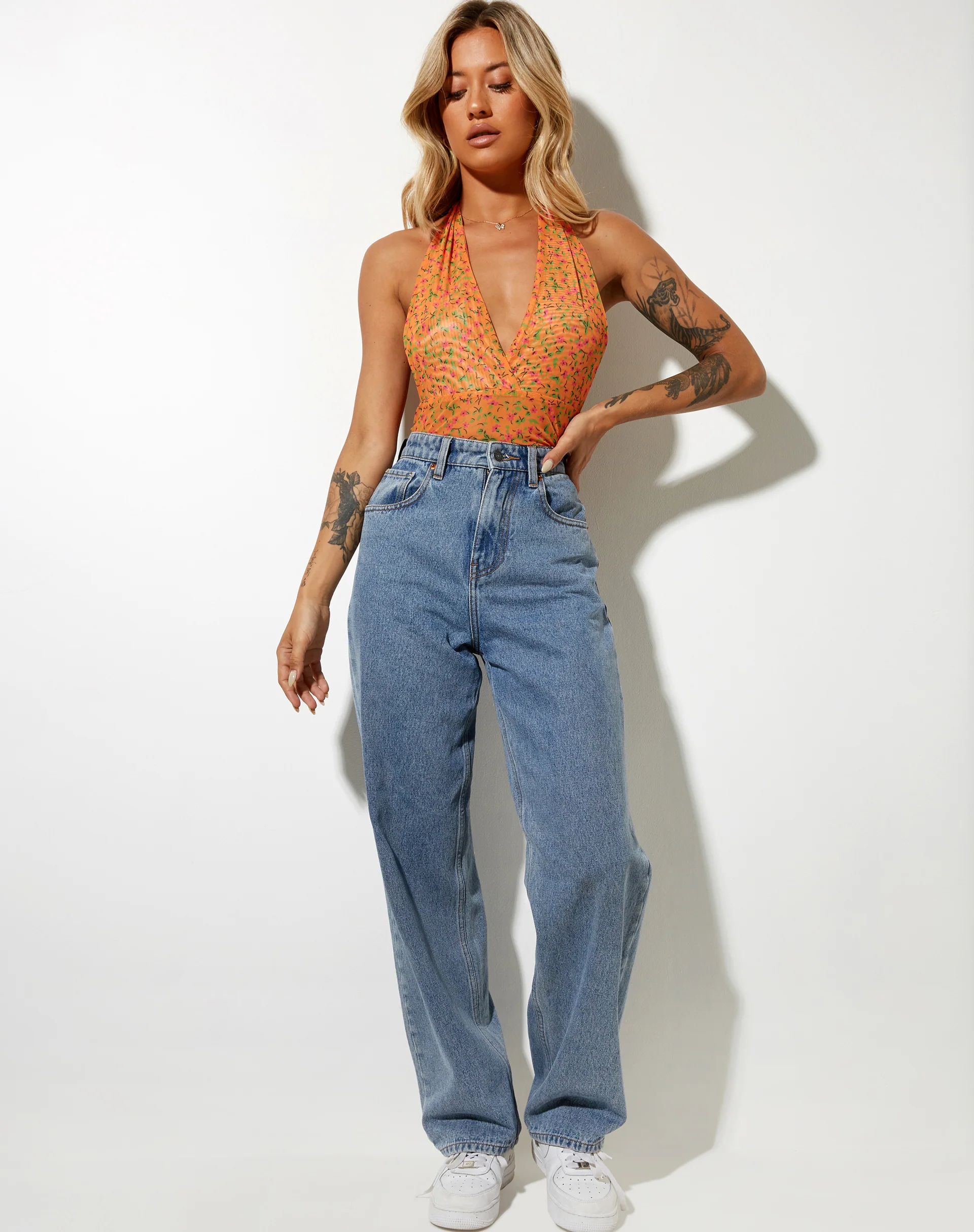 Naya Crop Top in Summer Sun - Image 3