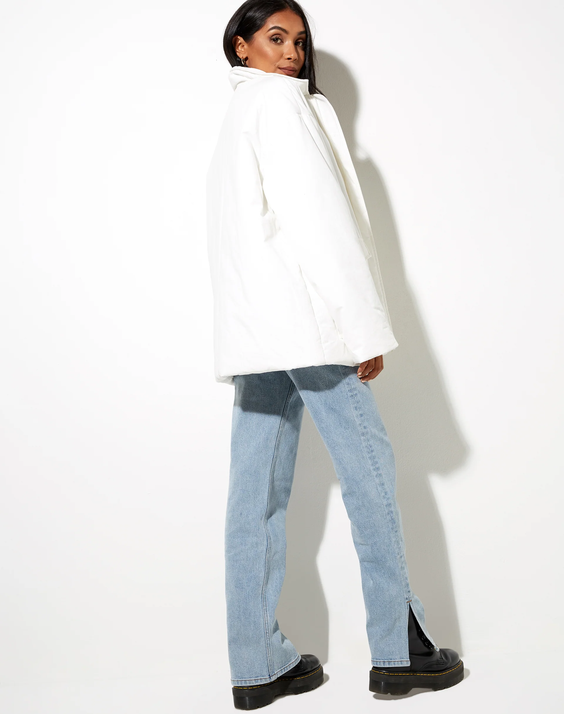 Nemy Jacket in Ivory - Image 2