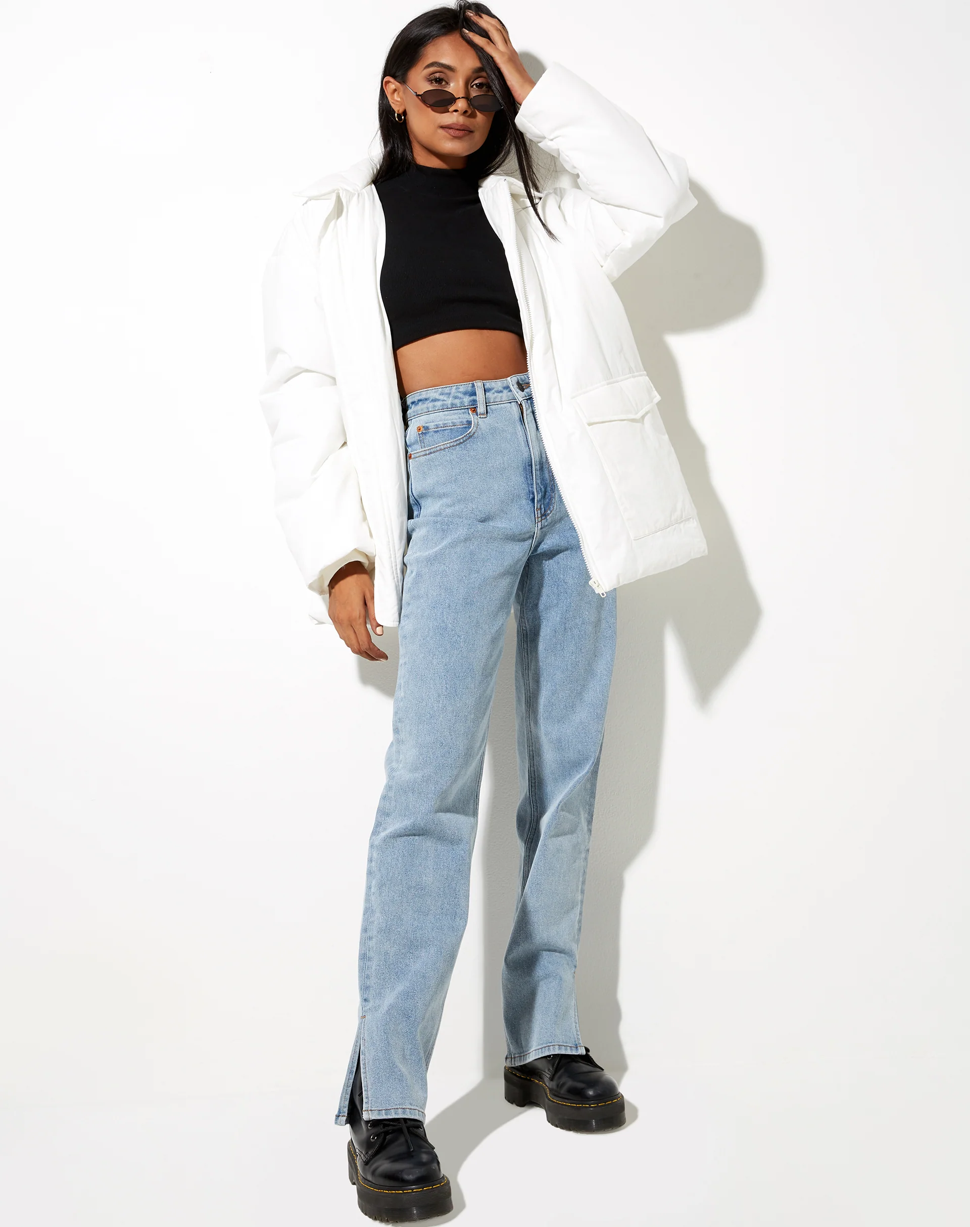 Nemy Jacket in Ivory - Image 4