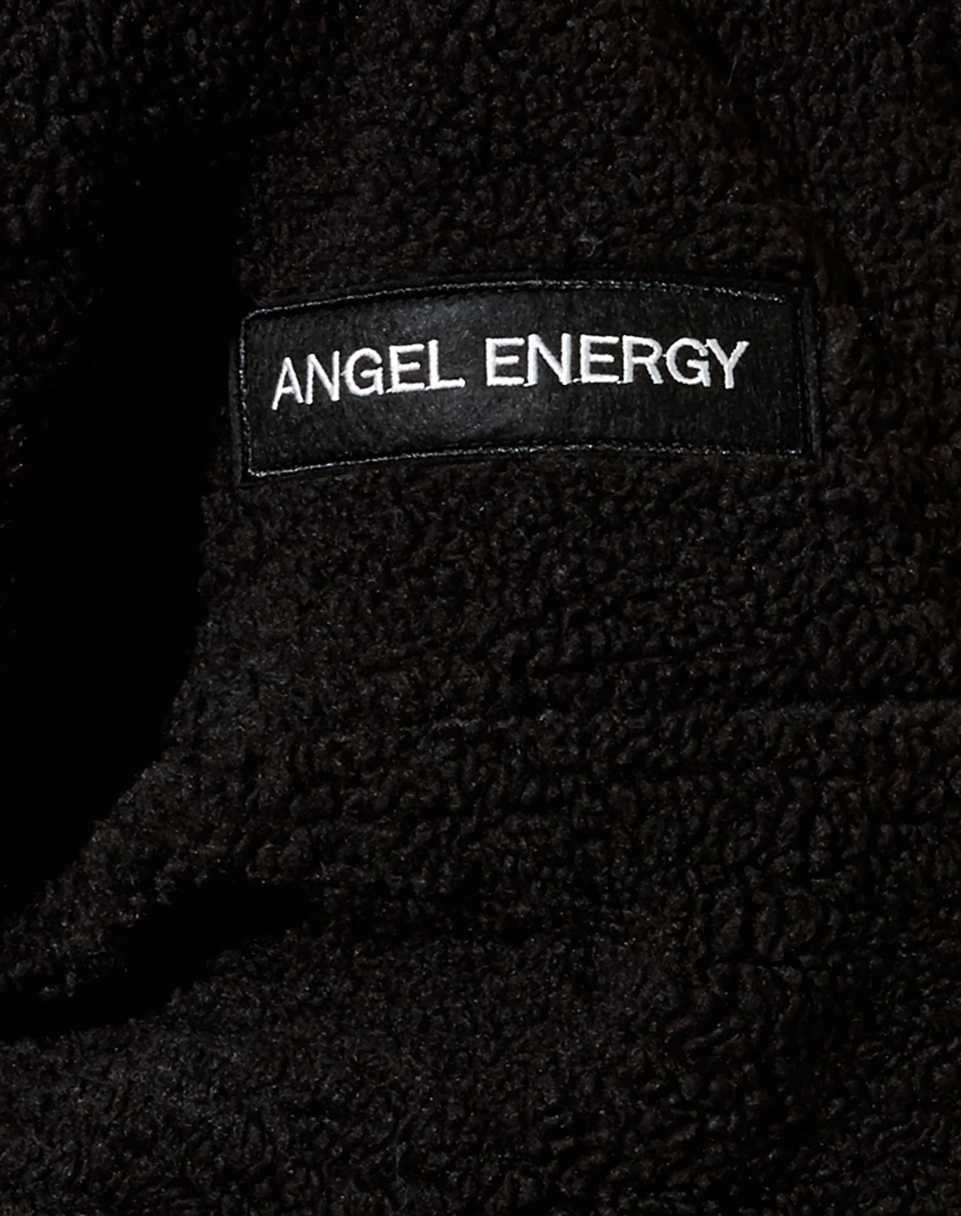 Nero Jumper in Borg Black 'Angel Energy' Label - Image 6
