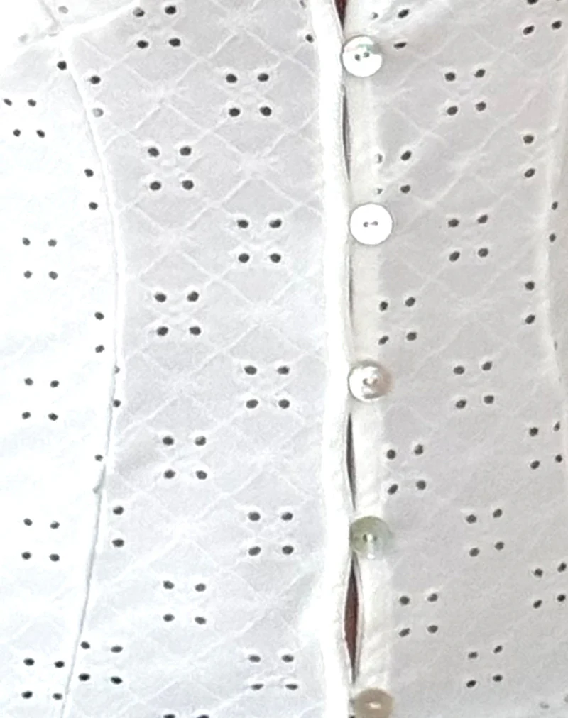 Neroli Corset Top in Broderie White - Image 6