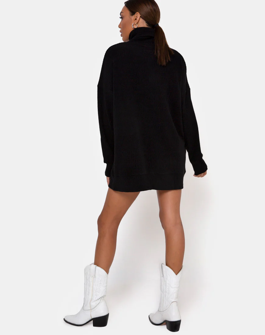 Neva Jumper in Black - Image 4